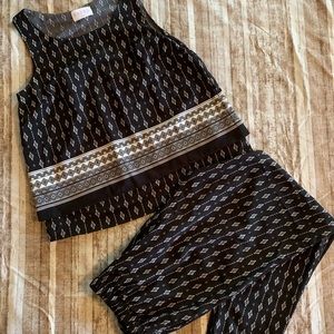 VacayStyle Two Piece Jumpsuit Size Small